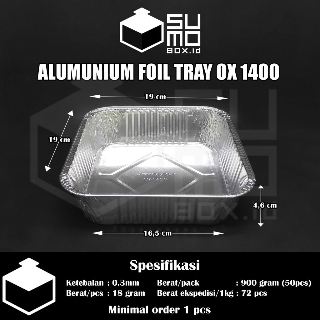 Aluminium Tray OX1400