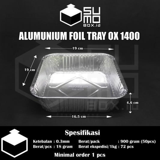Aluminium Tray OX1400