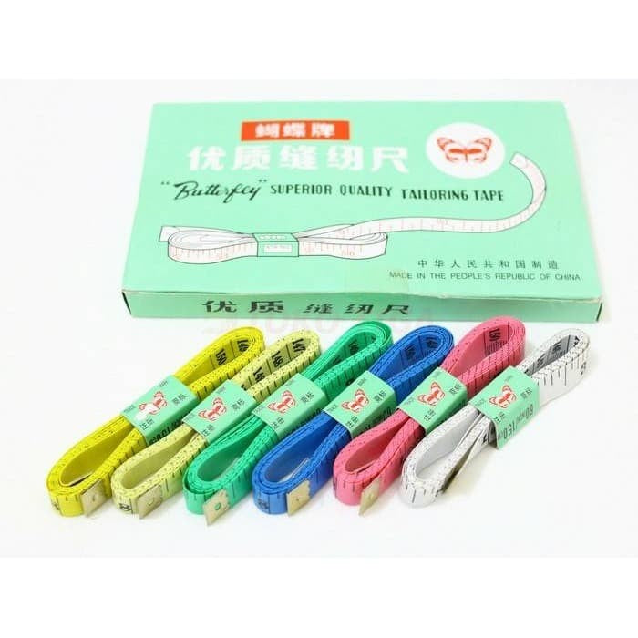 Butterfly Meteran Kain 150cm