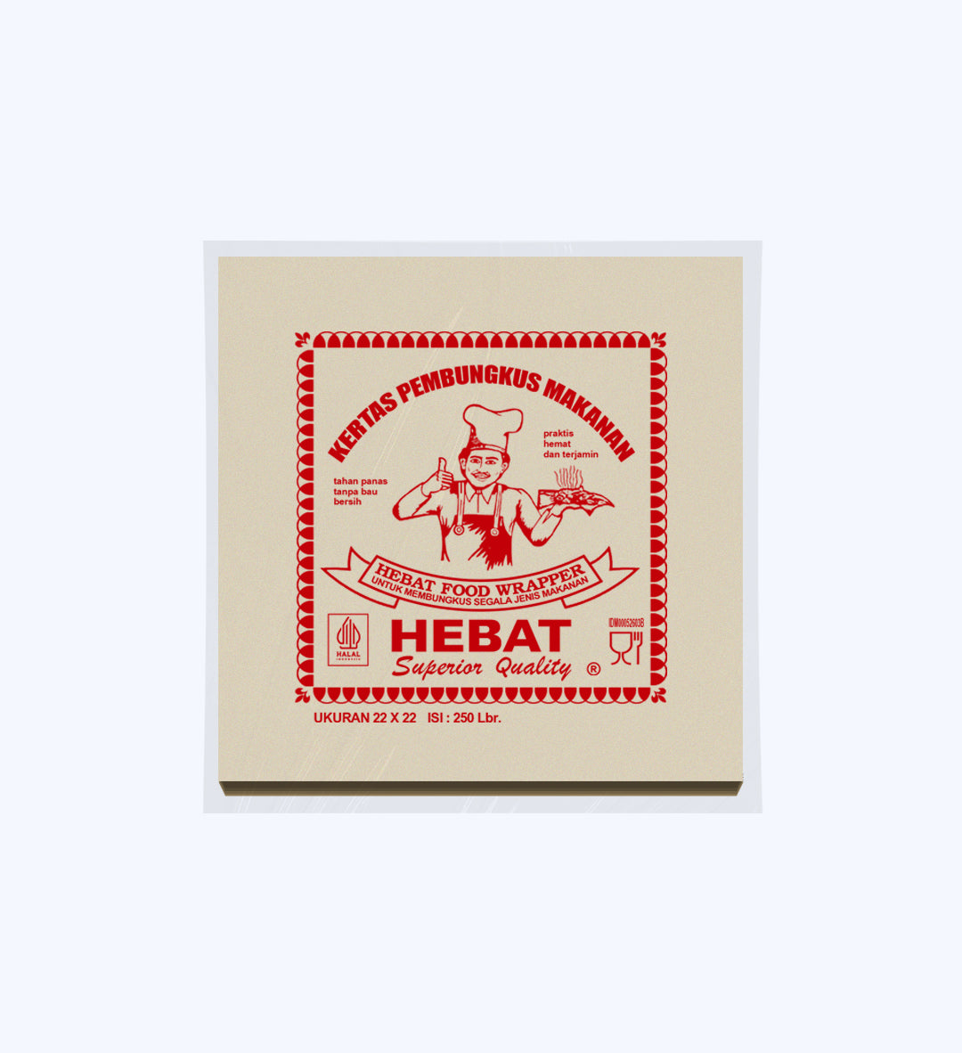 Kertas Nasi 22x22