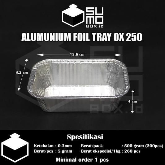 Alumunium Tray OX250