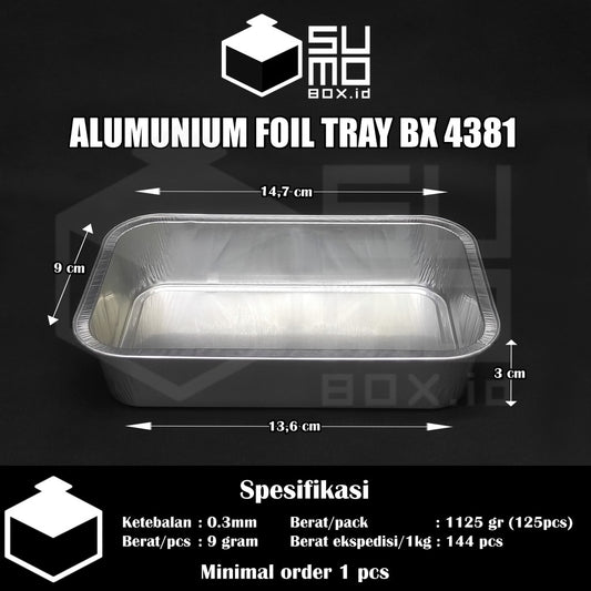 Aluminium Tray BX4381