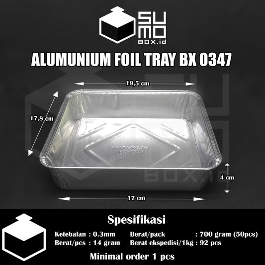Aluminium Tray BX0347